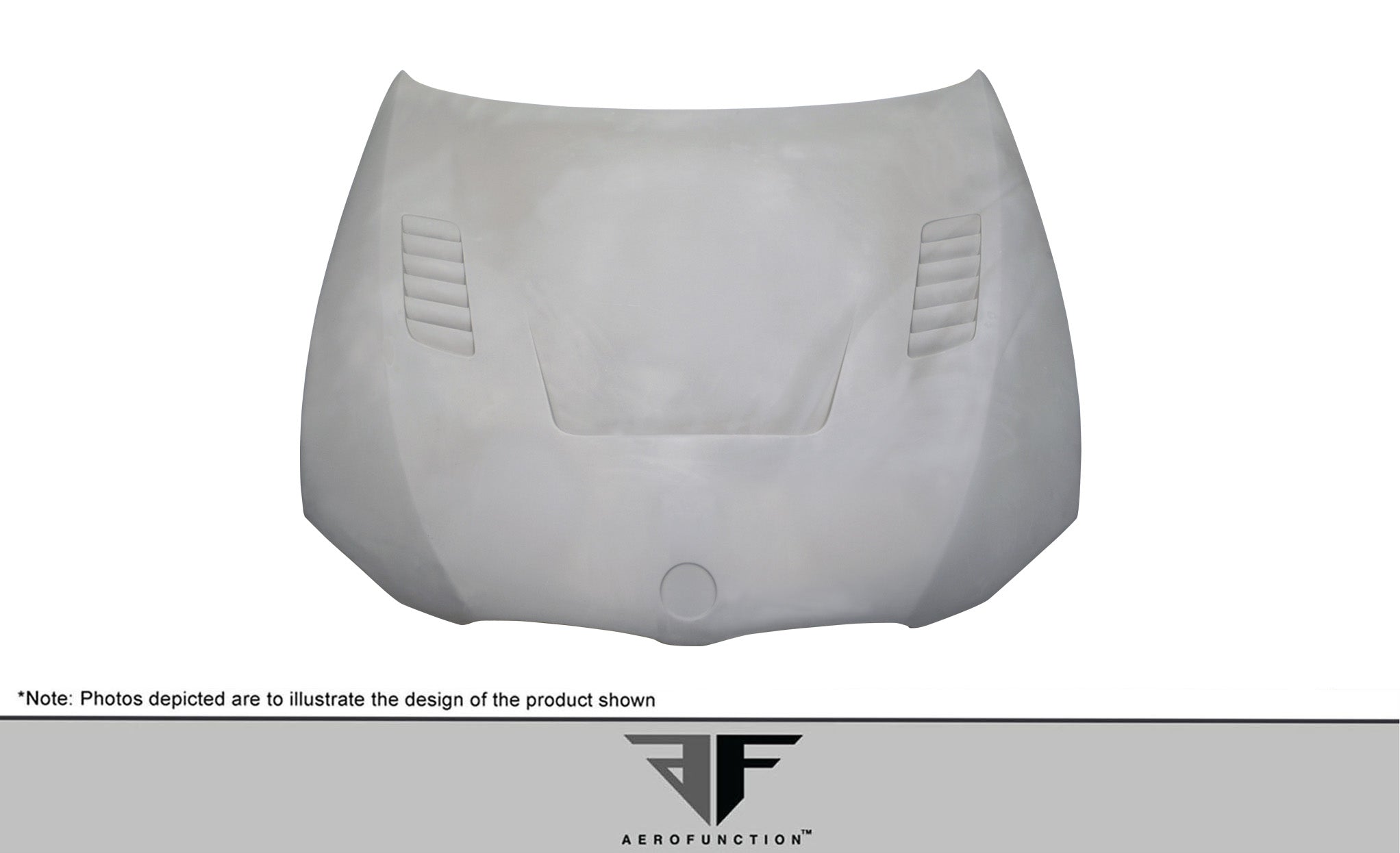 2007-2010 BMW 3 Series E92 2dr E93 Convertible AF-1 Hood ( GFK ) - 1 Piece